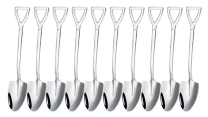 GlamSteel Shovel Spoon Set