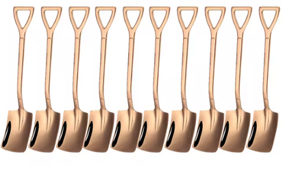 GlamSteel Shovel Spoon Set