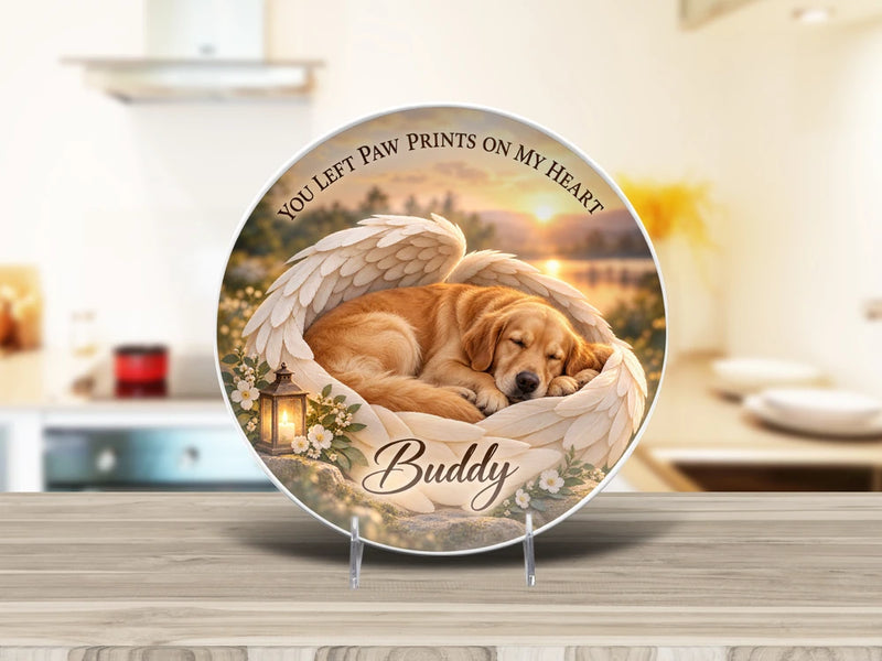 Pet Memorial Plate