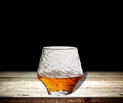 Handcrafted Comet Whiskey Glass