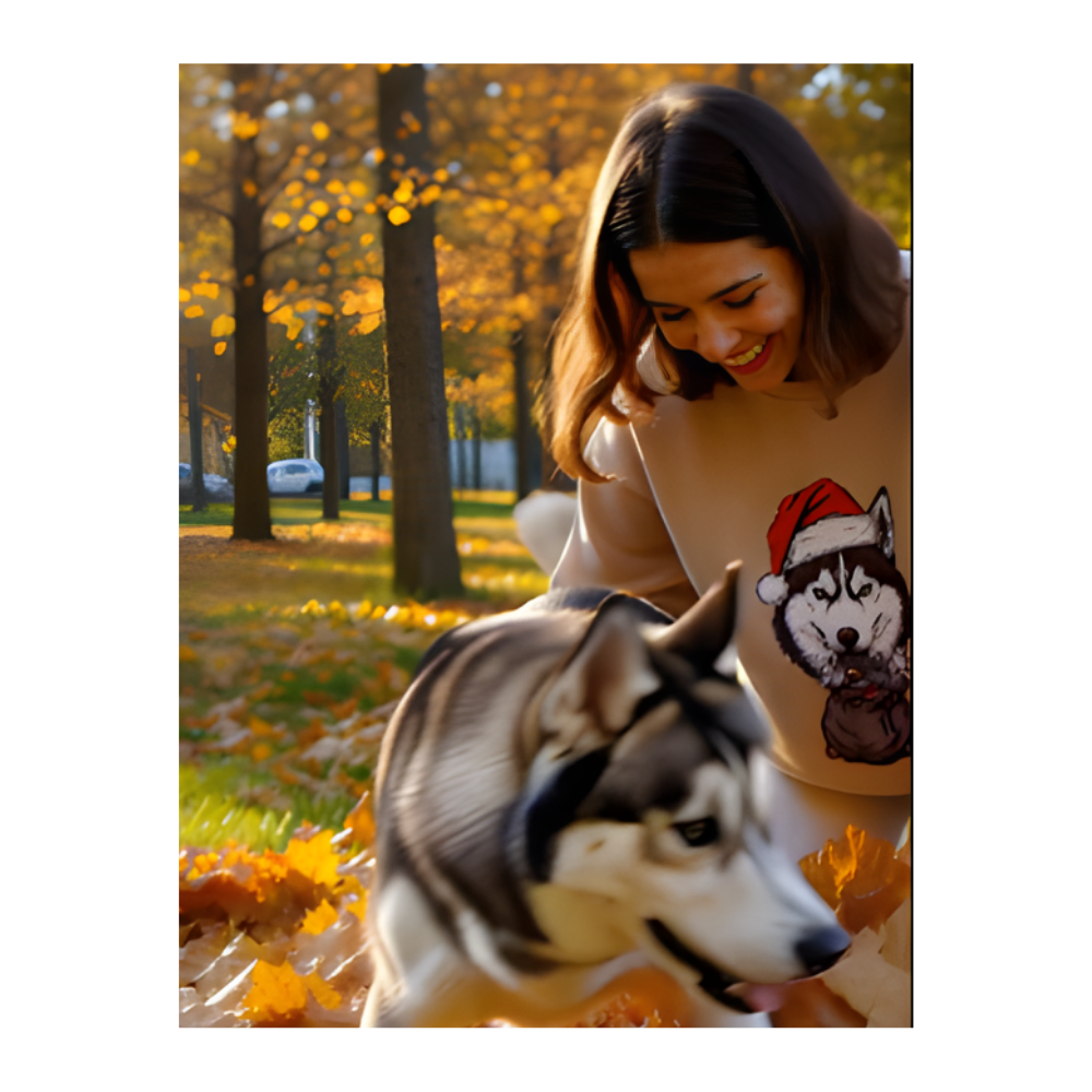 Siberian Husky Unisex Crewneck Sweatshirt | Gildan 18000 Heavy Blend | Cozy, Durable & Print-Friendly (Black, White, Sport Gray, Sand)