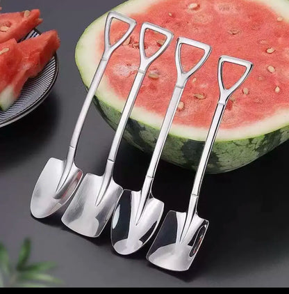 GlamSteel Shovel Spoon Set