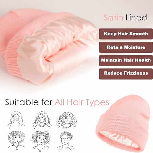 Satin Hair Saver Beanie