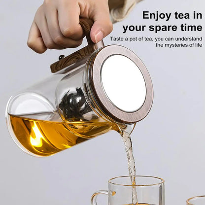 Glass Teapot With Infuser