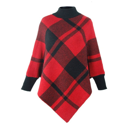 Vintage Plaid Cloak: Timeless Style