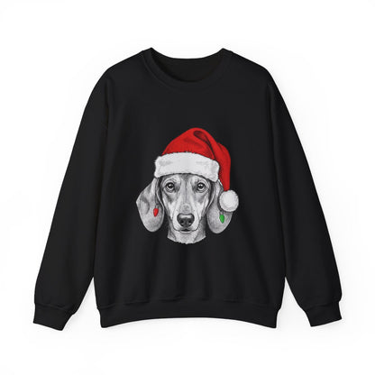 Dachshund Holiday Lights Sweatshirt – Cozy Christmas Dog Lover Gift