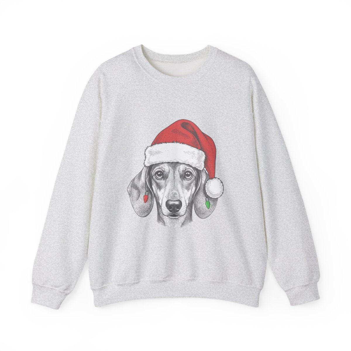 Dachshund Holiday Lights Sweatshirt – Cozy Christmas Dog Lover Gift