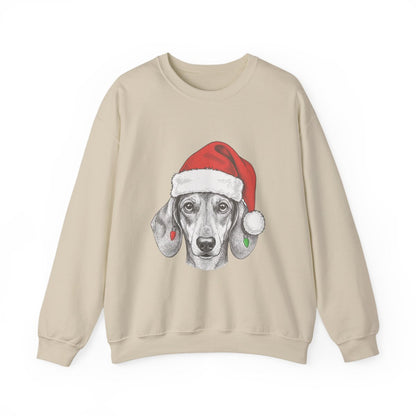 Dachshund Holiday Lights Sweatshirt – Cozy Christmas Dog Lover Gift